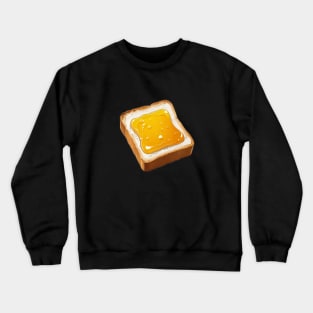 Orange Kawaii Yummy Vintage Since Sandwich Toast Bread Crewneck Sweatshirt